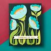 Spellbinders Fresh Picked Anemones Etched Die, Metal