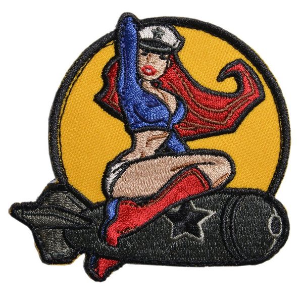 patch pinup girl 1 full color