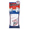 Dunlop SRIXON GGG-S016 White/Red 25 Golf Gloves
