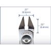 Cutters - Tronex Taper Head, Relieved, Razor Flush Edges
