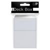 White Deck Box for Trading Cards