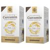 2 Bottles Solgar Full Spectrum Curcumin Liquid Extract (90 Licaps)
