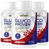 Gluco Proven- Blood Support- 3 Bottles- 180 Capsules