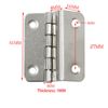 2PCS Three Fold Retro Shutter Hinge 41 * 8 * 1MM,Half-Surface Chest Hinges,Cranked Hinges for Cabinet