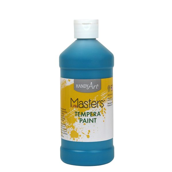 Handy Art Little Masters Tempera Paint 16 ounce, Turquoise