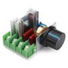 AITRIP 2pcs 25A PWM AC Motor Speed Control Controller 2000W Adjustable Voltage Regulator 50-220V (2PCS)