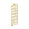 Flower Ring HCF0149-IV Pony Hook (Coil Up), Skeleton Coil (Ivory)