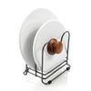 Richell Totono N Pot Lid Stand for Drawers, White, Regular Size