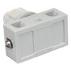 240V 2Amp Electrical Press Button On/Off Switch for Panel Mount Lamps Fans Projects (Black)