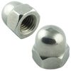 Eisenwaren2000 M8 hexagonal cap nuts high shape (40 pieces) - DIN 1587 - stainless steel A2 V2A - rust-proof