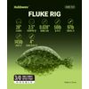 Xubbwov Fluke Rig 3/0 Double Hooks 6 pcs