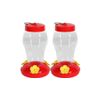 Hanging Hummingbird Feeder Starter Kit 2 Pack Bundle Hummer Galore Nectar