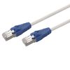 Patch cable CAT 6a easy pull white - 1 piece - 3.0 m