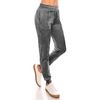 ALWAYS Women's Velvet Velour Joggers - Solid Basic Premium Soft Stretch Warm Winter Sweatpants Pants Charcoal L