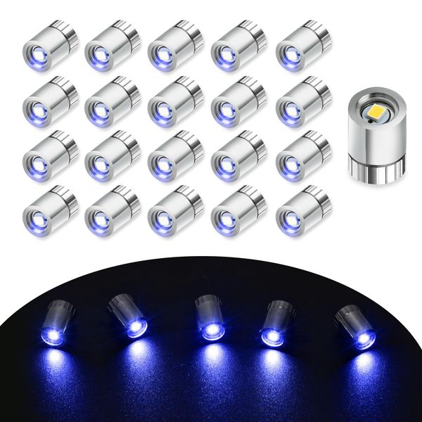 EKKONG Dollhouse Lighting Pack of 20 Mini LED Light Small LED Lights Dollhouse Lamp Blue LED Light Small DIY Dollhouse Accessories, Crafts, Mini Toy Accessories