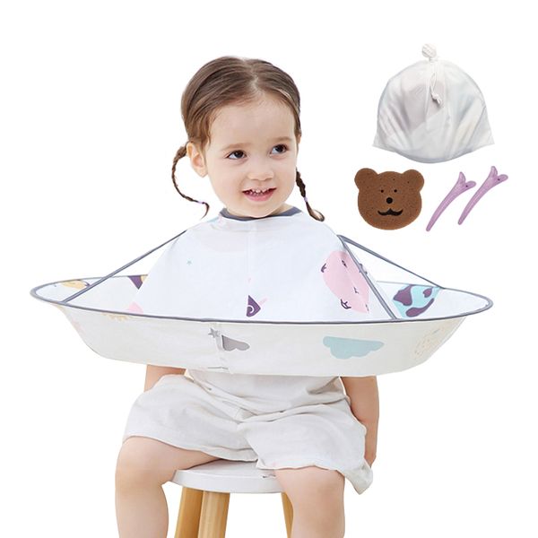 Beras Infant Children&#39;s Cutting Board Beauty Gown Hair Self Cut