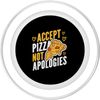 Pizza Not Apologies Pizza Design PopSockets PopGrip for MagSafe