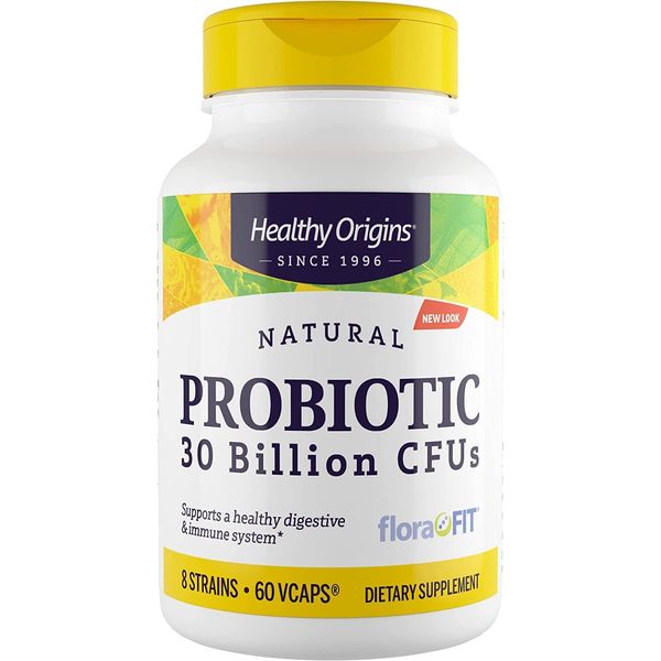 Healthy Origins Probiotic 30 Billion CFUs 60 Count Digestive Immune Support