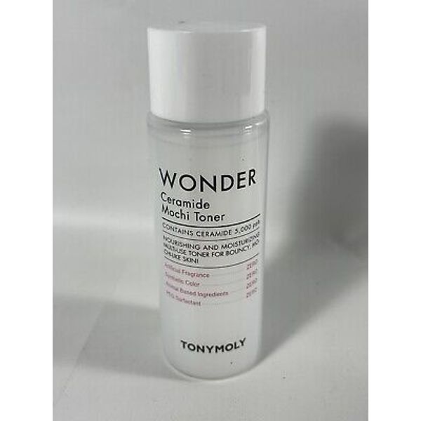 Tony Moly | Wonder Ceramide Mochi Toner 1.69 FL OZ Vegan Skincare Face NEW