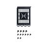 LIAN LI A3-mATX PCIe 4.0 Vertical GPU Kit & Riser Cable Black