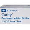 CURITY Flexible Fabric "Band-Aid Type" Bandage - 1" x 3" - Box