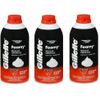 Gillette Regular Foamy Shave Cream 11oz (3 Pack)