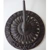 Sunflower And Bird Cast Iron Sundial