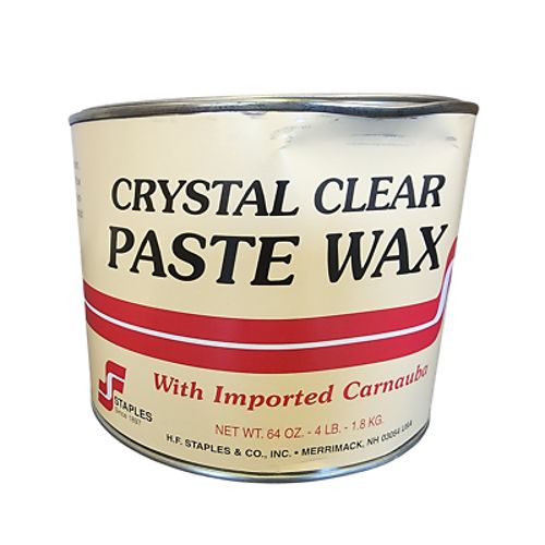 Staples Paste Wax + Bowling Alley Wax (Crystal Clear 4 Lb)