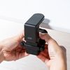 Sanwa Supply PDA-STN29BK Rotating Headphone Hook (with USB Port)