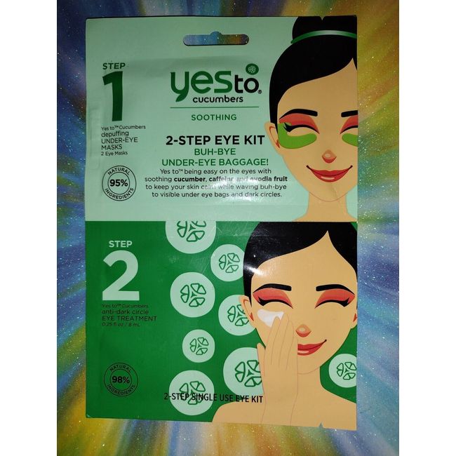 Yes To Cucumbers Soothing 2-Step Eye Kit