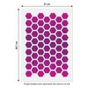 CraftStar Honeycomb Stencil - 2.8 cm/Approx 1" Hexagon Background Stencil