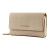 Valentino Womens 7B3-ZERO RE Bi-Fold Wallet, BEIGE