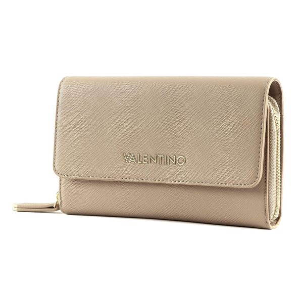 Valentino Womens 7B3-ZERO RE Bi-Fold Wallet, BEIGE
