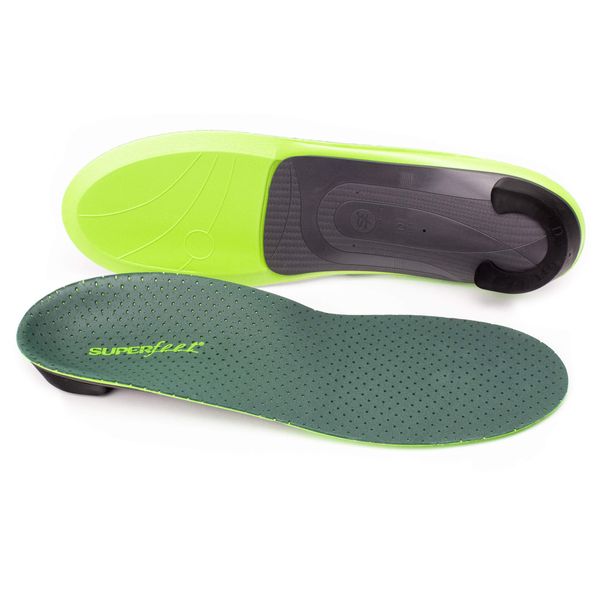 Superfeet Everyday Pain Relief Insoles, Customizable Heel Stability Professional-Grade Orthotic, Medium/D: 8.5-10 US Womens / 7.5-9 US Mens