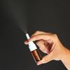 24-Pack 10ml/0.35 oz Small Empty Nasal Spray Bottles for Nose, Amber Refill Mist