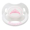 LittleForBig Bigshield Generation-II Adult Sized Printed Pacifier Princess Crown Pattern White