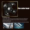 Men Electric Shavers Replacement Heads, 5 Heads Beard Replacement Blade Razor Replaceable Alternate Floating Washable Blade Trimmers Head (Black)