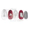 Sha-Nail Charm Shannail Charm, Python Part, Silver, 1 Piece