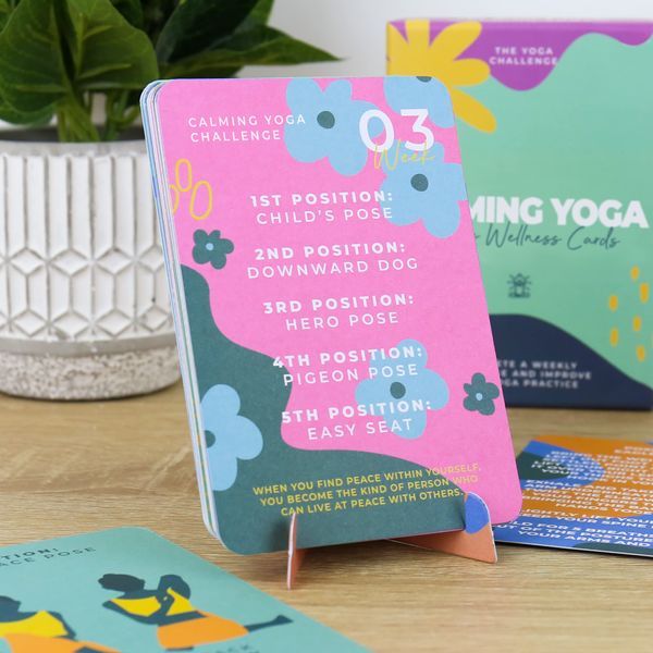 Gift Republic Weekly Wellness Cards Yoga