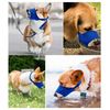 ACFELT Dog Muzzle, Soft Nylon, Breathable, Adjustable Loop, Blue, XL