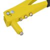 Heavy Duty Hand Rivet Gun 4 Head Nozzle Riveter Plus 380 Assorted Pop Rivets