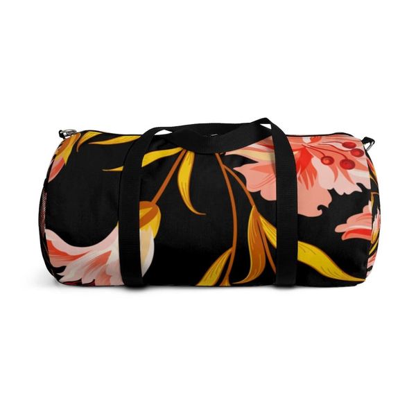 Duffel Bag, Carry on Luggage, Floral Multicolor - Large