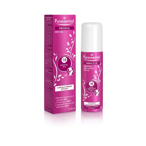 Puressentiel Firming Dry Oil 100ml – Firm and tone - All types of cellulite - Clinically proven efficacy – 100% natural origin - pure essential oils