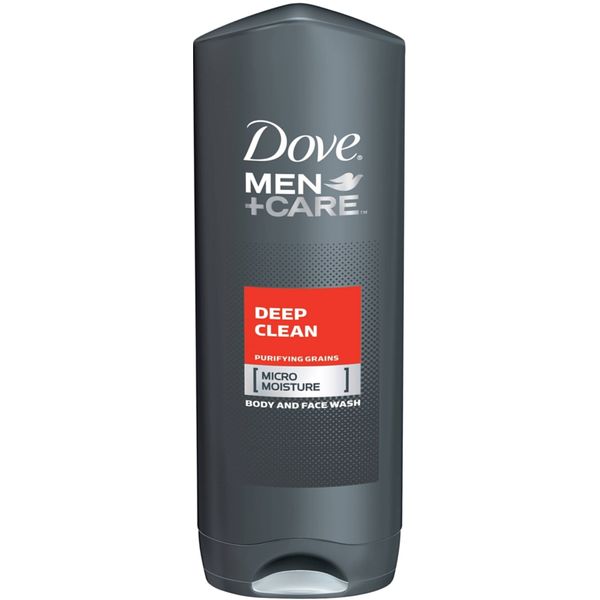 Dove Men +Care Body & Face Wash, Deep Clean, 18 oz