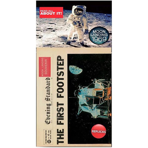 Moon Landing 1969 - Replica Newspaper - Read All About It!
