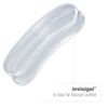 Airplus Invisigel Hug My Heels, Heel Liners, 1.4-Ounce (Pack of 3) Clear