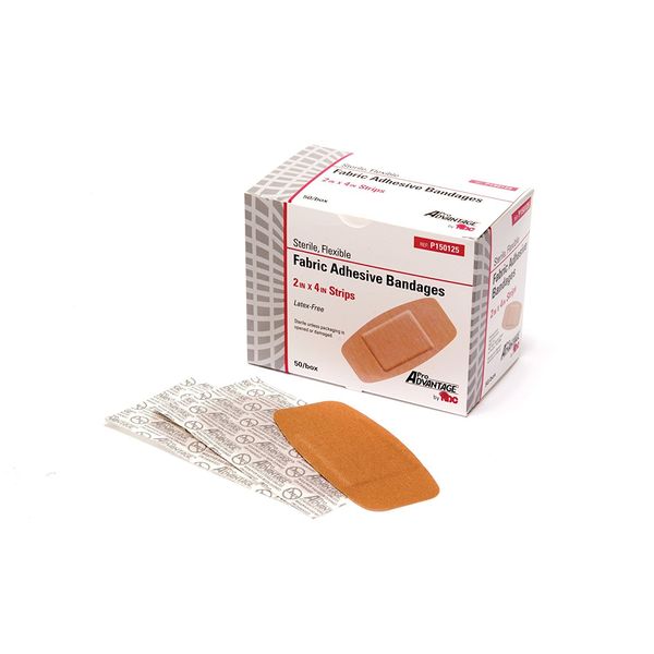 ProAdvantage - TM80759 P150125 Flexible Large Adhesive Bandages 2" x 4" (Pack of 50)
