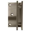 CRL GEN044BN Brushed Nickel Geneva 044 Series Wall Mount Offset Back Plate Hinge