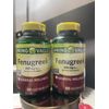 Spring Valley Fenugreek Dietary Supplement 610mg, 100 Capsules 2 Pack Bundle