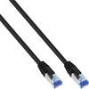 InLine 76805S Patchkabel, S/FTP (PiMf), Cat.6A, 500MHz, halogenfrei, Kupfer, schwarz, 5m